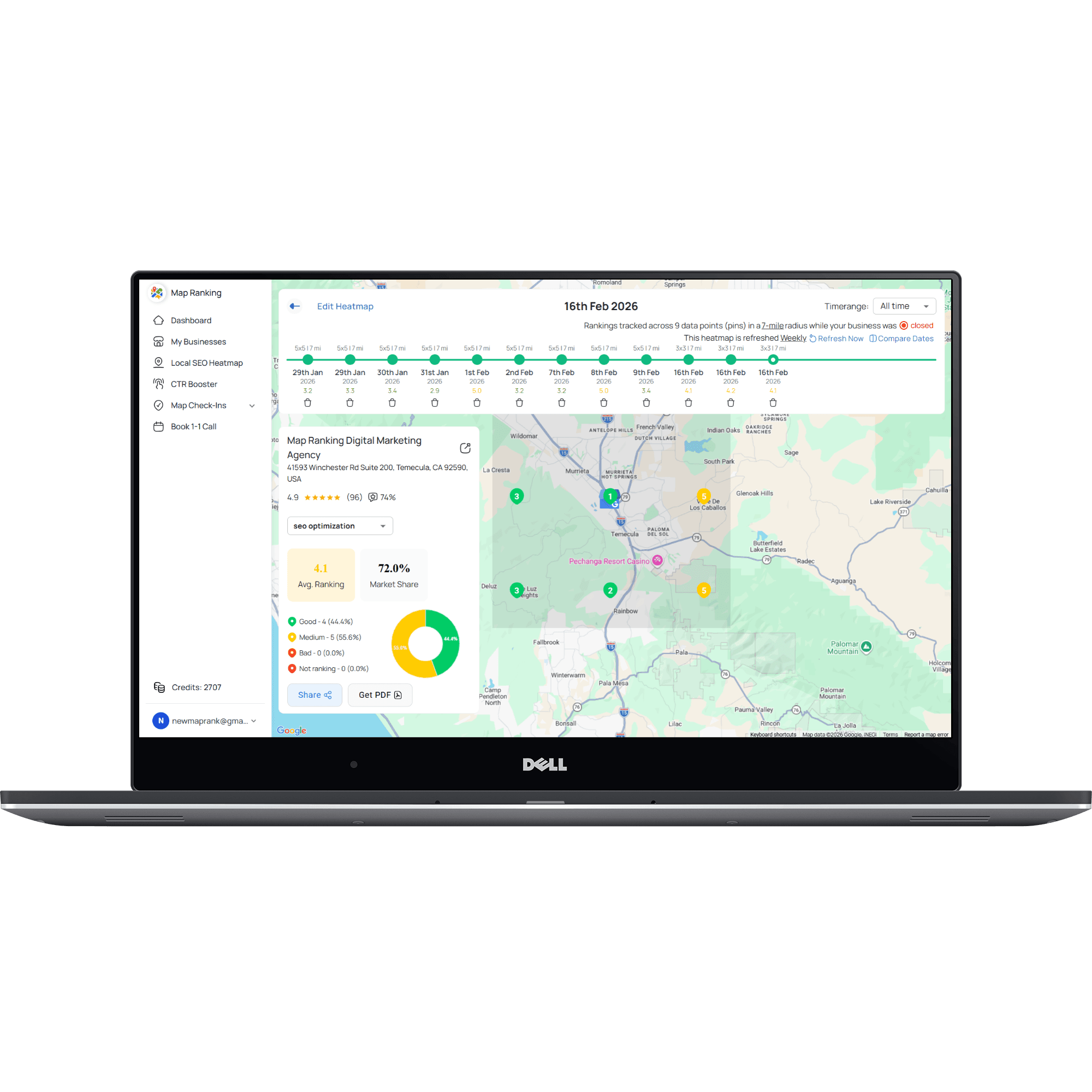 Map Ranking Platform