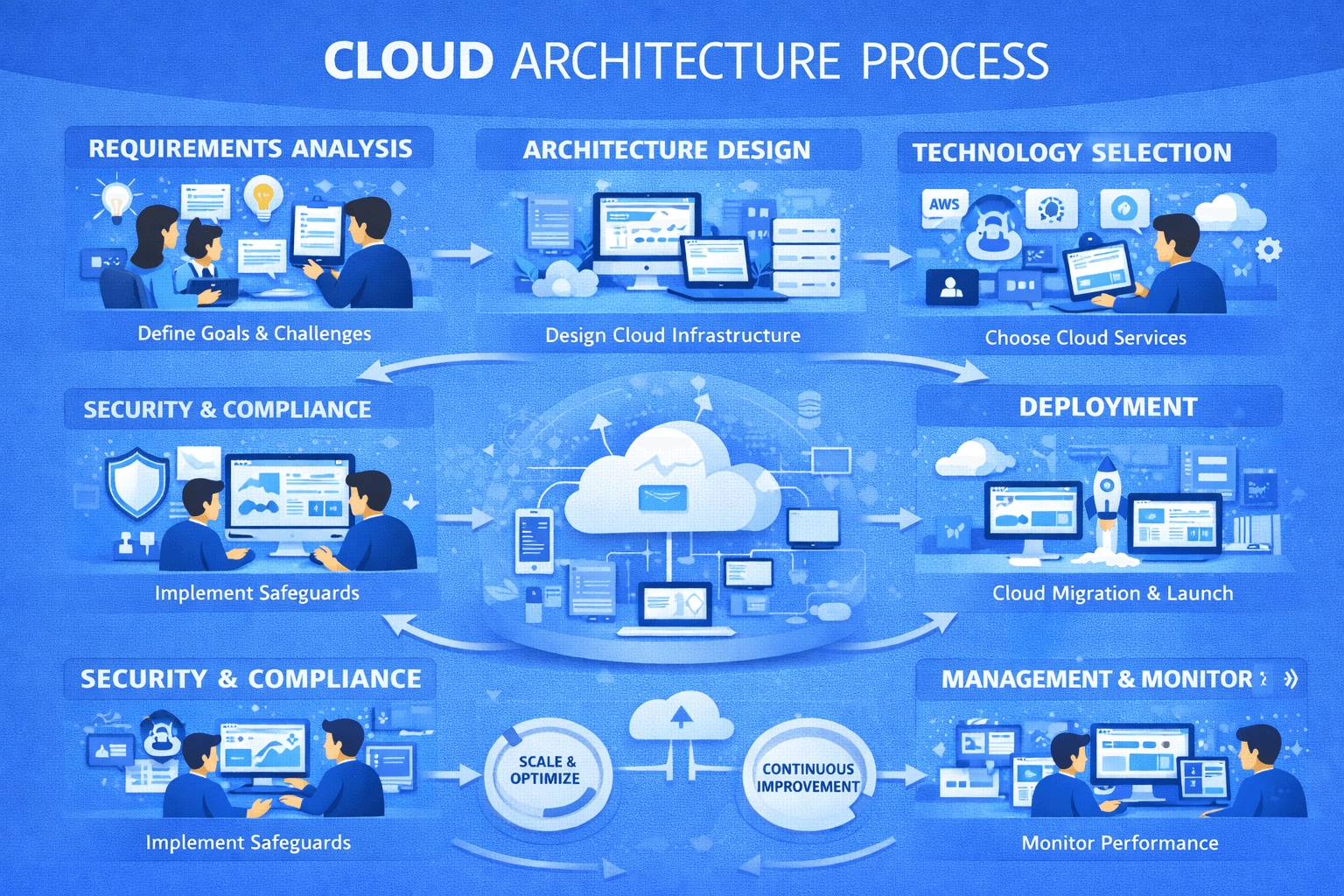 Cloud Architecture Solutions by Orwetry Systech — cloud migration, DevOps, infrastructure as code, disaster recovery and governance